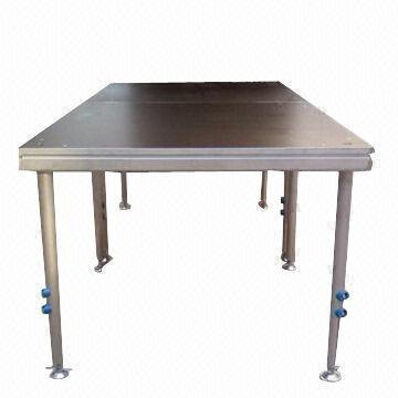 4ft*4ft Size 2ft-3ft-4ft Adjustable Height Waterproof Wood Moving Portable Stage