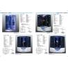 Buy cheap 2150mm Height Steam Bath Shower Cabin Bathroom Sanitary Wares 2.8KW from wholesalers