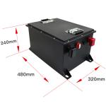 48V 72V 100Ah 200Ah Lithium Ion Golf Trolley Battery 4000 Times Cycle Life