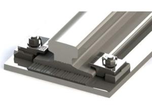 Buy cheap Flexible Forged Steel Welded Crane Rail Clips Self Locking For Railway Track from wholesalers