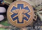 100% Genuine Source 3D PVC Patch Drip Waterproof Velcro Soft Epaulets