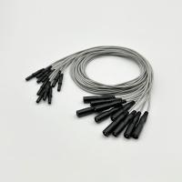Buy cheap Male To Female TPU ECG Lead Wires 2.0mm Flexible And Easy To Use For Professiona product