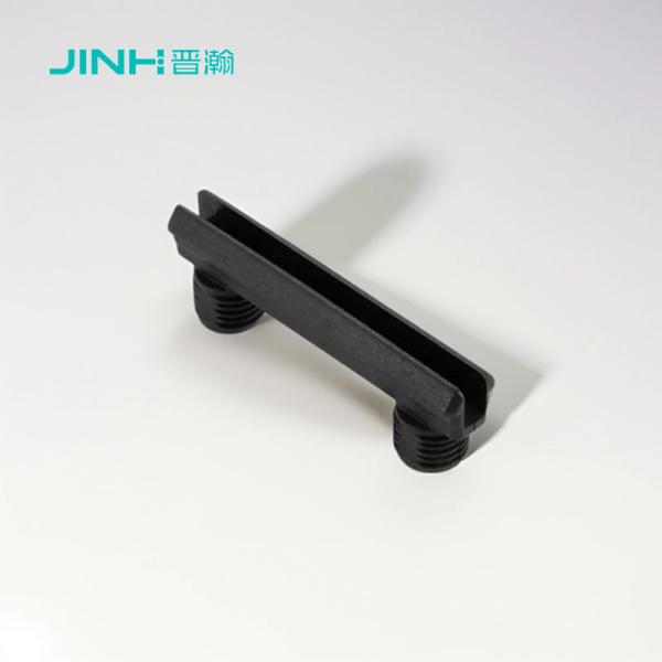 Heavy-Duty Black Plastic Shelf Pegs For Knockdown Furniture, Professional-Grade