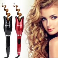 Buy cheap PTC Heating 25W Electric Spiral Hair Curlers , Anti Frizz Steam Hair Curling product