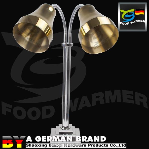 Luxury Free Standing Heat Lamp Low Power Consumption Mirror Polish Surface