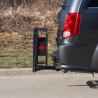 Buy cheap OEM Folding Hitch Cargo Carrier Metal Fabrication Parts Aluminum Hitch Basket from wholesalers