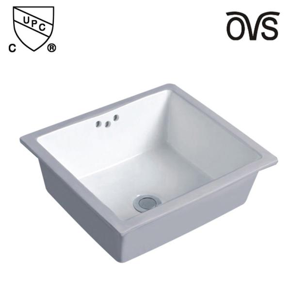 Buy cheap Solid Surface Ceramic Under Counter Wash Basin For Kitchen from wholesalers
