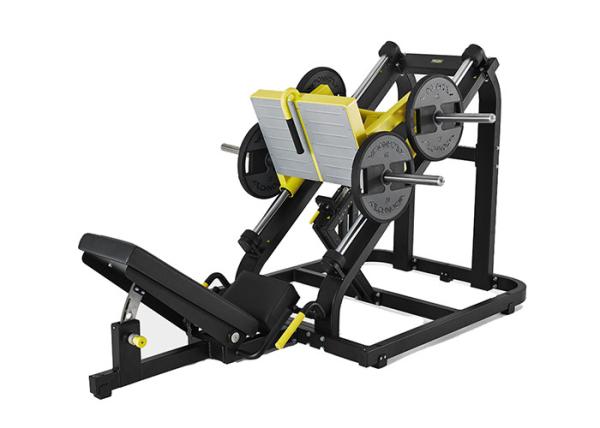 Steel Frame Hammer Strength Gym Equipment , Hammer Strength Plate Loaded Leg