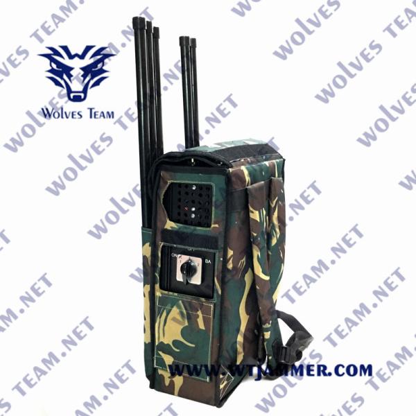 Buy cheap 80W RF Backpack Signal Jammer GSM 3G 4G 5G 220W from wholesalers