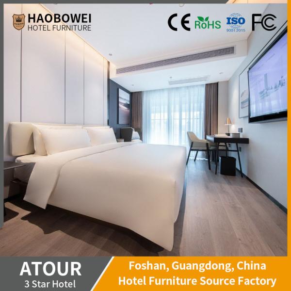 Buy cheap Three Guarantees Within 2 Years Hotel Standard King Size Bedroom Set Wooden Furniture from wholesalers