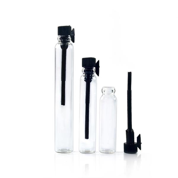 Buy cheap 1ml 2ml 3ml Refillable Empty Glass Perfume Bottle Long Tube Shape XFPB-020 from wholesalers