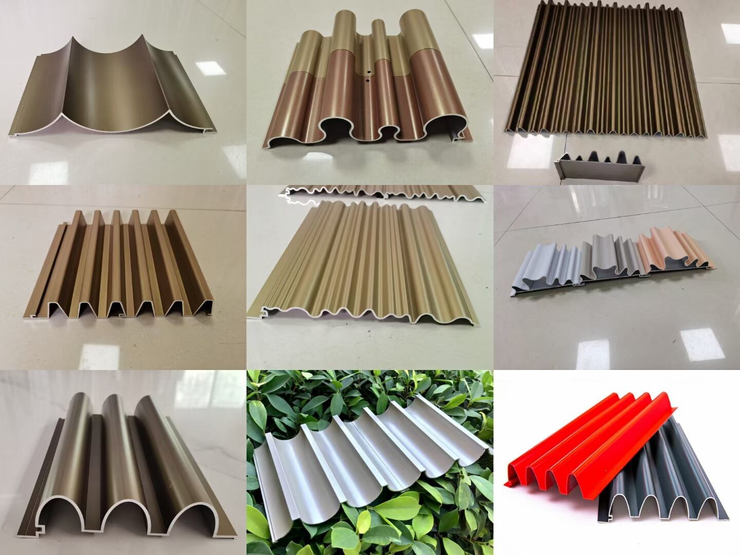 Interior Wall Large Aluminum Profiles T8 Decorative Aluminum Panels