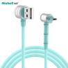 Buy cheap PVC Zinc Alloy Mobile Phone Charging Cable Multicolor With Micro Connector from wholesalers