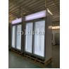 Buy cheap 1000L Glass Door Display Showcase Upright Freezer With Fan Cooling System from wholesalers