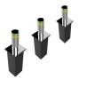 Buy cheap K12 Degree Anti terrorism waterproof 5 million MCBF Automatic Rising Bollards from wholesalers