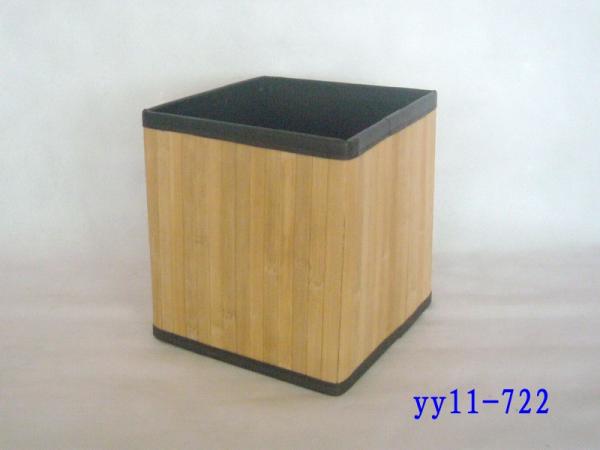 Buy cheap folding bamboo storage basket from wholesalers