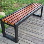Buy cheap antirust 3 Seat 1500mm Cast Iron And Wood Garden Bench from wholesalers