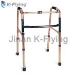 Bronze Frame Folding Rollator Walker Stand Up For Elderly Adult