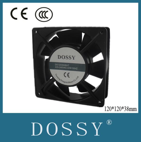Buy cheap axial ventilation fans 120*120*38mm air cooling fan axial exhaust fan with 7 blades from wholesalers