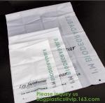 Compostable Mailer bags, Corn starch Apparel Garment Packing Bags, PLA Courier
