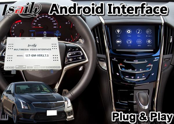 Buy cheap Lsailt Android 9.0 Navigation Video Interface for Cadillac ATS / XTS CUE System 2014-2020 Waze WIFI Google Play Store from wholesalers