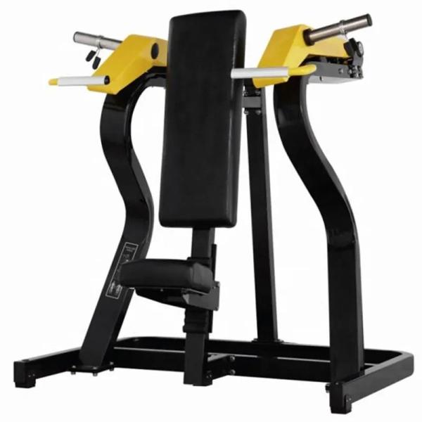 Buy cheap Steel Plate Loaded Shoulder Press Machine for Fitness & Gym Use Strength Training Chest & Shoulder Exercise from wholesalers
