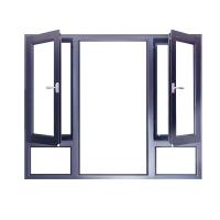 Buy cheap American Producing Swing Open Aluminum Traditional Casement Windows in Classic product