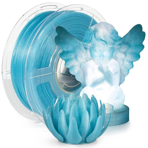 Buy cheap 3D Printing Glitter PLA Filament 1.75mm 1kg 3D Printer Filament from wholesalers