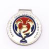 Buy cheap Logo Custom Metal Medals 60mm Antique Gold Silver Medal With Ribbons from wholesalers