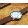 Buy cheap Quartz Mens Stainless Steel Watch / Leisure Mens Leather Strap Watches from wholesalers