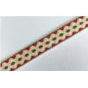 Buy cheap 4" Bright Color Embroidered Vintage Jacquard Ribbon Trim from wholesalers