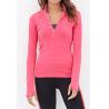Buy cheap Sports Ladies Running Plain Lightweight Pink SGS Miqi Women Yoga Jacket from wholesalers