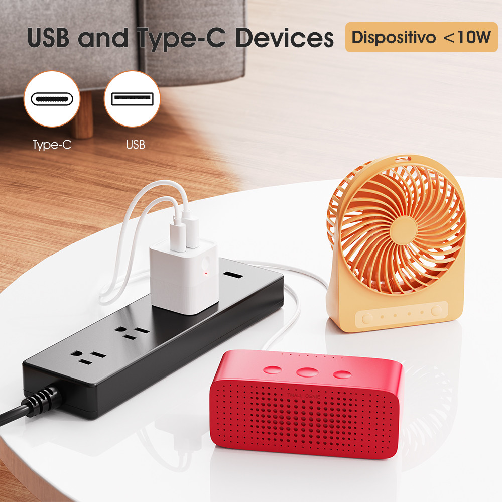 Tuya Smart WIFI Mini Portable Power Adapter Switch 5V Micro USB Type-C Charger Plug Wireless APP Timing Voice Works With Alexa For Light Strips