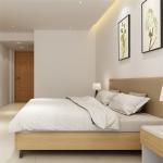 Student Apartment Bed With Desk For Apartment Furniture Support customization