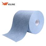 Car Cleaning Lint Free Industrial Cleaning Cloth Oil Absorbention 100% PP Blue