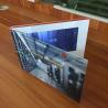 Buy cheap Hardcover Video Business Card With Lcd Screen / Portrait And Landscape Style from wholesalers