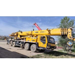 Buy cheap Construction Company 2010 Mobile Crane 50ton Used Heavy Equipment Hoist Crane 4 Shafts from wholesalers