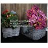 Buy cheap 2016 new style wicker garden baskets square shape willow plant basket from wholesalers