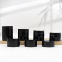 Buy cheap Plastic Frosted Cosmetic Cream Jar 10g 15g 1oz 2 4oz 8oz With Pink Lids product