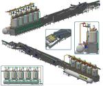 Food Sterilization Equipment For Flexible Packaging Full Automatic Rotary System