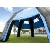Buy cheap Adverstisment Inflatable Event Tent Commercial Black Blue Waterproof from wholesalers