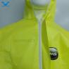 Buy cheap VPT-01 175*140cm Yellow Microporous Chemical Proof Protective Coveralls for Industrial from wholesalers