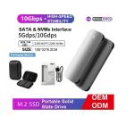 Customized RGB PSSD Drive 1tb 2tb 4tb Nvme Ngff Portable External SATA SSD