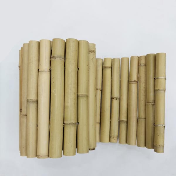 Buy cheap Bamboo Short Fence Outdoor Landscape Edging Flexible Decorative Border from wholesalers