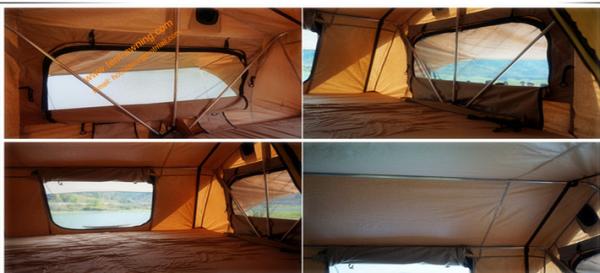 Buy cheap Outdoor Waterproof Aluminum Poles 2-4 People Travelling Camping Trailer Tent Car Top Tent from wholesalers