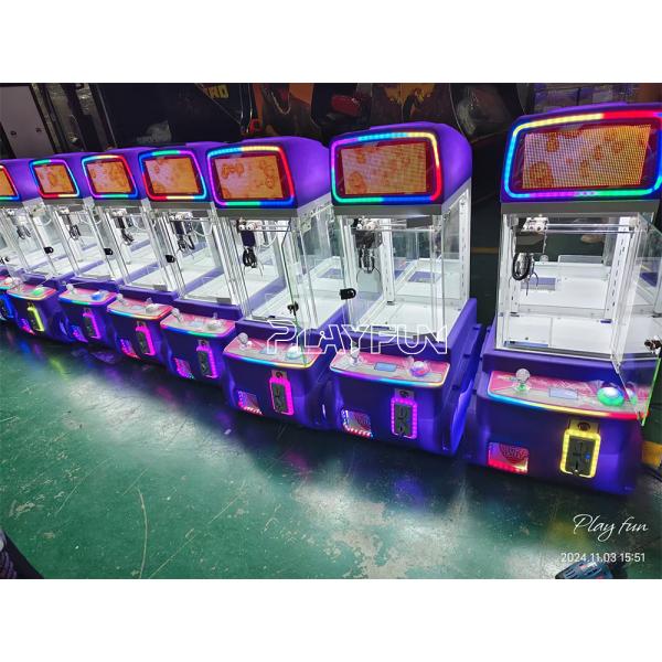 Playfun Tank Mini Claw Machine Coin Operated Arcade Game Kids Toy Gift Vending With LCD Screen Doll Crane Gift Machine