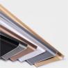Buy cheap Wall Aluminium Skirting Profile 2mm Metal Skirting Board from wholesalers
