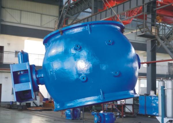 Buy cheap AWWA DN2000 Ductile Iron Blue Eccentric Ball Valve For Sewage / Water / Sea Water System from wholesalers