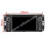 Buy cheap 6.2" Screen For Jeep Wrangler Dodge Grand Cherokee Chrysler 300C Patriot Commander Caliber Chall from wholesalers