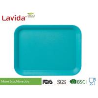 Buy cheap High Strength Solid Color Bamboo Fiber Tray American Style Low Thermal product